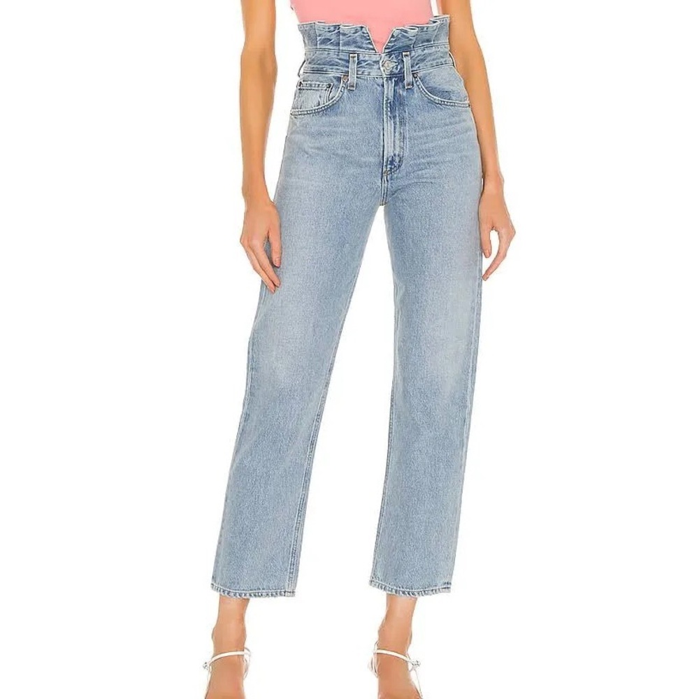 AGOLDE Lettuce Waistband Jeans